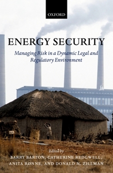 Hardcover Energy Security: Managing Risk in a Dynamic Legal and Regulatory Environment Book