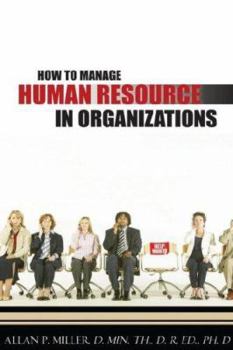 Hardcover How to Manage Human Resource in Organizations Book