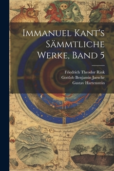 Paperback Immanuel Kant's sämmtliche Werke, Band 5 [German] Book