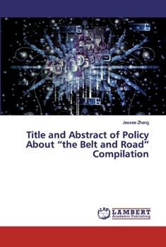 Paperback Title and Abstract of Policy About "the Belt and Road" Compilation Book