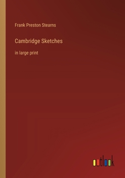 Paperback Cambridge Sketches: in large print Book
