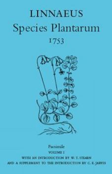 Hardcover Linnaeus' Species Plantarum 1753, the Ray Society's Facsimile, Volume 1 Book
