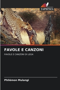 Paperback Favole E Canzoni [Italian] Book