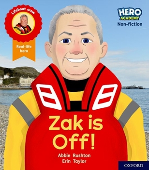 Paperback Hero Academy Non-fiction: Oxford Level 2, Red Book Band: Zak is Off! Book