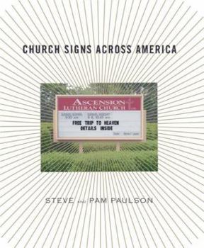 Hardcover Church Signs Across America Book