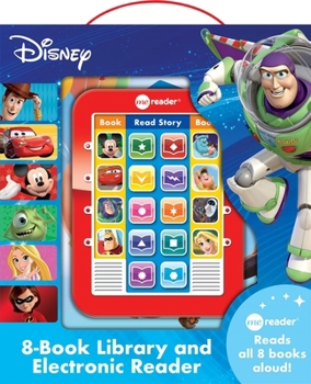 Hardcover Disney: Me Reader 8-Book Library and Electronic Reader Sound Book Set [With Electronic Reader and Battery] Book