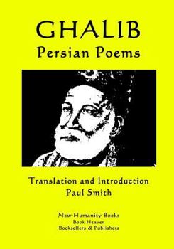 Paperback Ghalib - Persian Poems Book