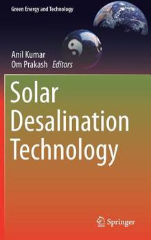 Hardcover Solar Desalination Technology Book