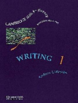 Paperback Writing 1 Pre-intermediate Student's Book (Cambridge Skills for Fluency) Book