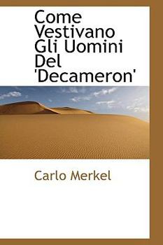 Come Vestivano gli Uomini Del 'Decameron'