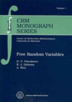 Paperback Free Random Variables (Crm Monograph Series) Book