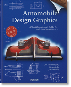 Hardcover Automobile Design Graphics Book