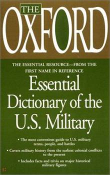 Paperback The Oxford Essential Dictionary of the U.S. Military Book