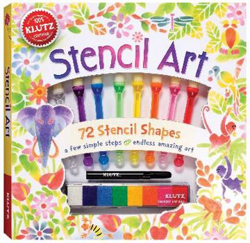 Paperback Stencil Art Book