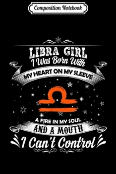 Composition Notebook: Womens I'm A Libra Girl Birthday Gift Journal/Notebook Blank Lined Ruled 6x9 100 Pages