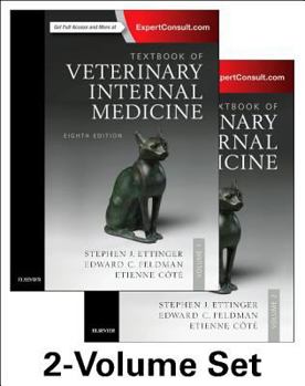 Paperback Textbook of Veterinary Internal Medicine Expert Consult Book