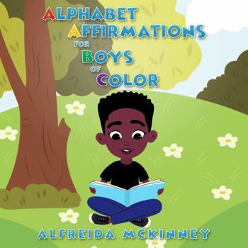 Paperback Alphabet Affirmations for Boys of Color Book