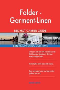 Paperback Folder - Garment-Linen RED-HOT Career Guide; 2513 REAL Interview Questions Book