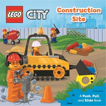 Board book Lego(r) City. Construction Site: A Push, Pull and Slide Book