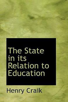 The State in its Relation to Education