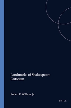 Paperback Landmarks of Shakespeare Criticism Book