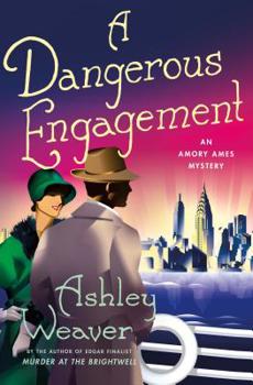 Hardcover A Dangerous Engagement: An Amory Ames Mystery Book