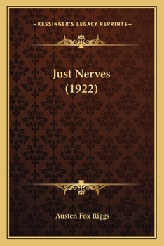 Paperback Just Nerves (1922) Book