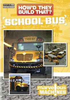 DVD How'd They Build That? School Bus Book