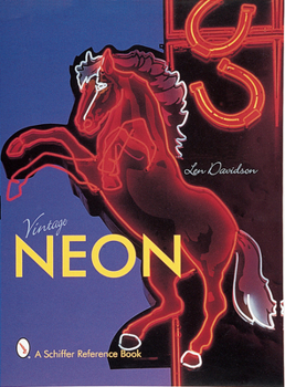 Hardcover Vintage Neon Book