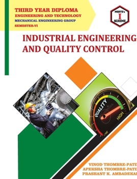 Paperback INDUSTRIAL ENGINEERING AND QUALITY CONTROL Course Code 22657 Book