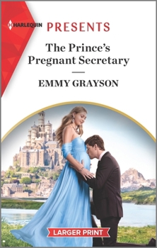 Mass Market Paperback The Prince's Pregnant Secretary [Large Print] Book