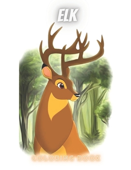 Paperback Elk: Elk Coloring book