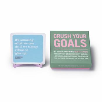 Hardcover Knock Knock Crush Your Goals Inner-Truth Deck Book
