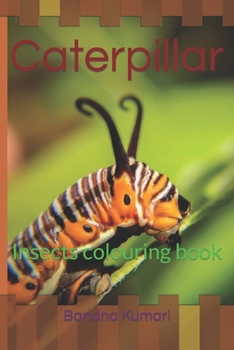 Paperback Caterpillar: Insects colouring book