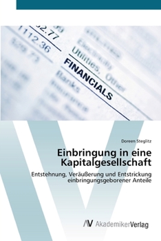 Paperback Einbringung in eine Kapitalgesellschaft [German] Book