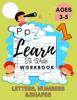 Paperback Learn to Write Workbook Book