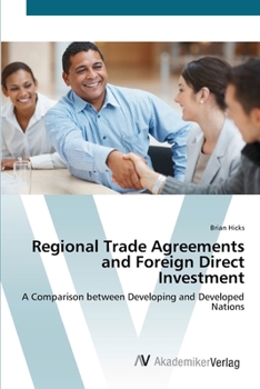 Paperback Regional Trade Agreements and Foreign Direct Investment Book