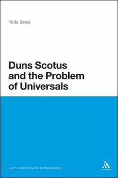 Paperback Duns Scotus and the Problem of Universals Book