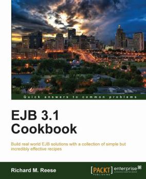 Paperback Ejb 3.1 Cookbook Book