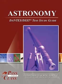 Hardcover Astronomy DANTES / DSST Test Study Guide Book