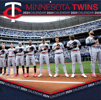 Calendar Minnesota Twins 2024 12x12 Team Wall Calendar Book