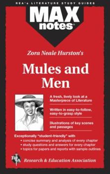 Paperback Mules and Men (Maxnotes Literature Guides) Book