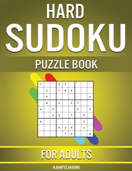 Paperback Hard Sudoku Puzzle Book for Adults: 400 Very Hard Sudokus for Advanced Players Book