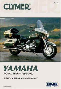 Paperback Clymer Yamaha Royal Star, 1996-2003 Book