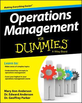 Paperback Operations Management for Dummies Book