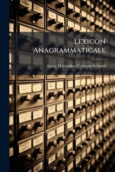 Paperback Lexicon Anagrammaticale Book