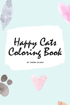 Paperback Happy Cats Coloring Book for Children (6x9 Coloring Book / Activity Book) Book