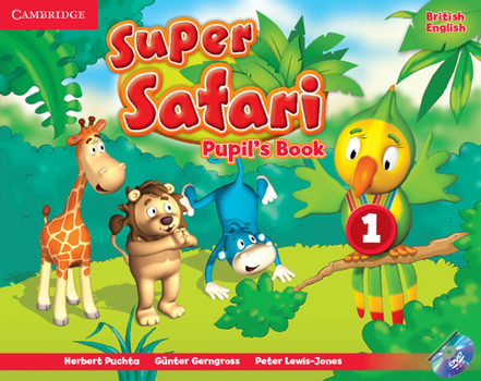 Paperback Super Safari Level 1, Pupil's Book [With DVD ROM] Book