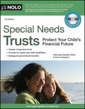 Paperback Special Needs Trusts: Protect Your Child's Financial Future Book