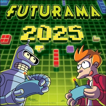 Calendar Futurama 2025 Wall Calendar Book